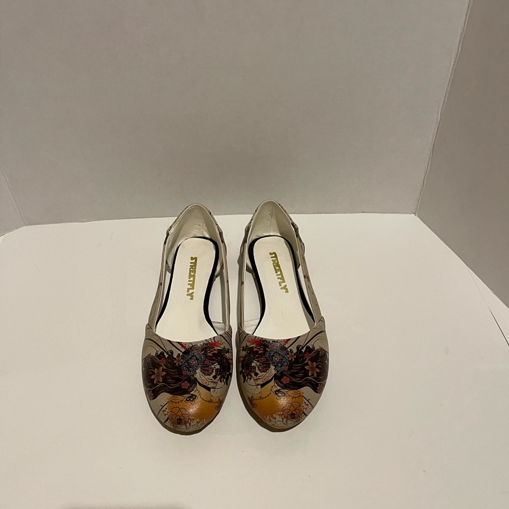 STREETFLY Day of the Dead Women’s shoes - Picture 2 of 4